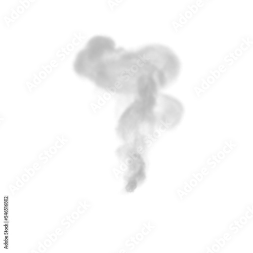 smoke on transparent background