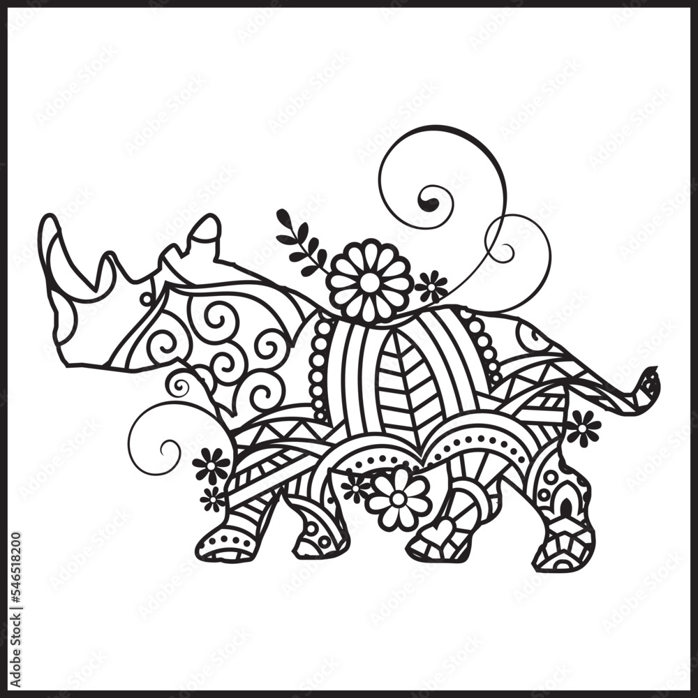 Vector illustration decorative Animal on white background Vector illustration decorative Animal on white background