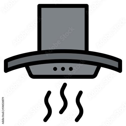 extractor kitchen cooking kitchen appliances icon