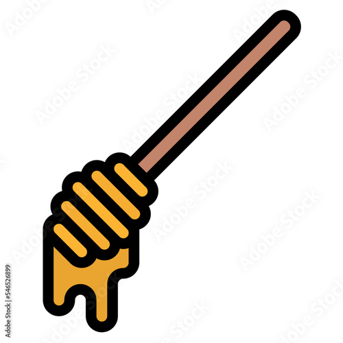 honey dipper kitchen honey kitchen utensils icon