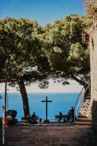 Obraz na płótnie Cinque Terre w salonie