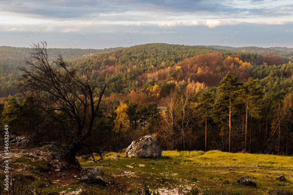 pogodna jesień jura krakowsko-częstochowska