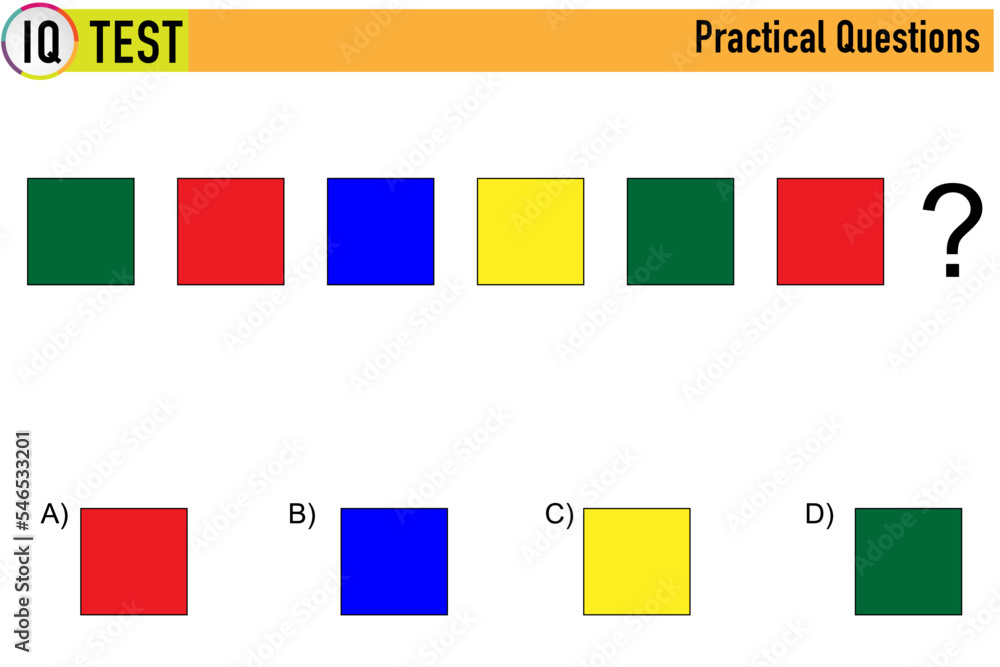 Visual intelligence questions IQ TEST, visual intelligence questions