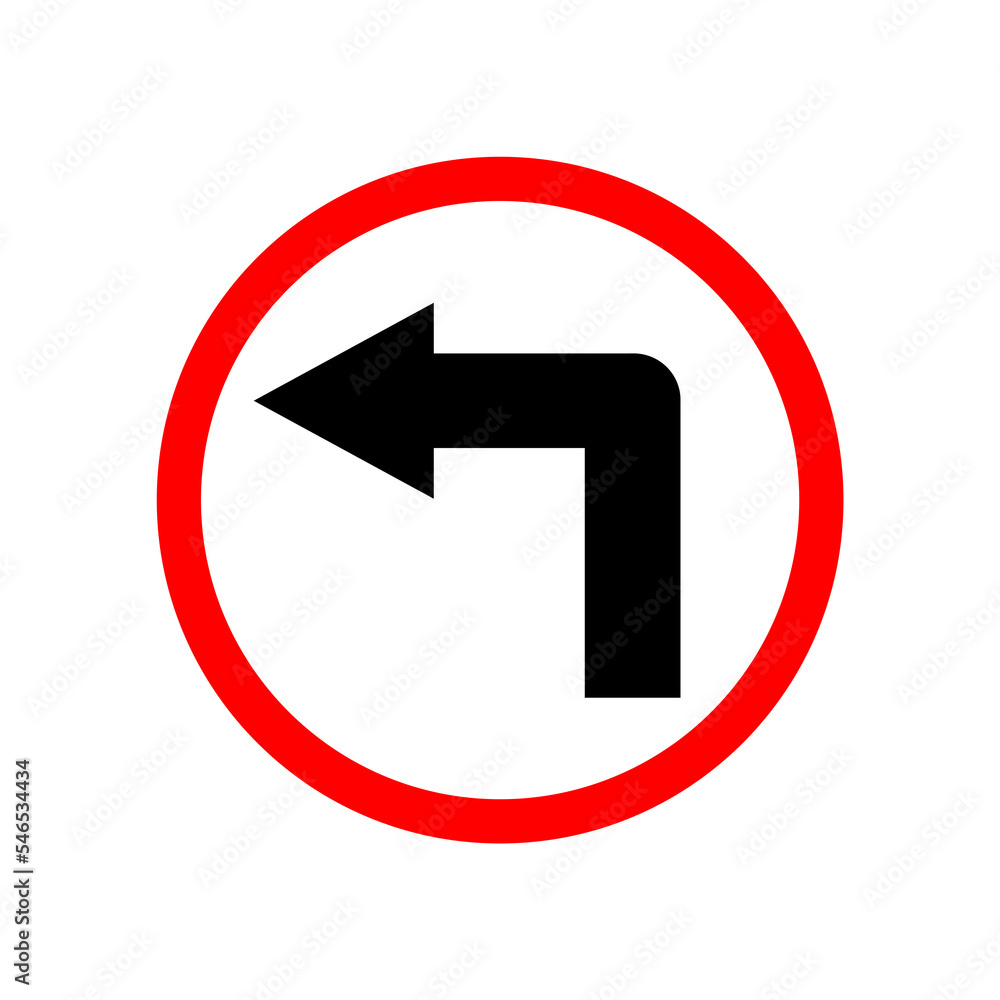 The black arrow symbol indicates to the left. The black arrow symbol indicates to the left.