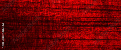 Red rustic wood background, wide rustic red oak wooden background, red wood background, rustic wooden surface with copy space.
