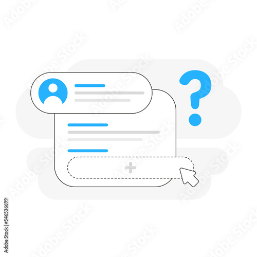 incomplete personal data information concept illustration flat design vector eps10. modern graphic element for landing page, empty state ui, infographic, icon, etc