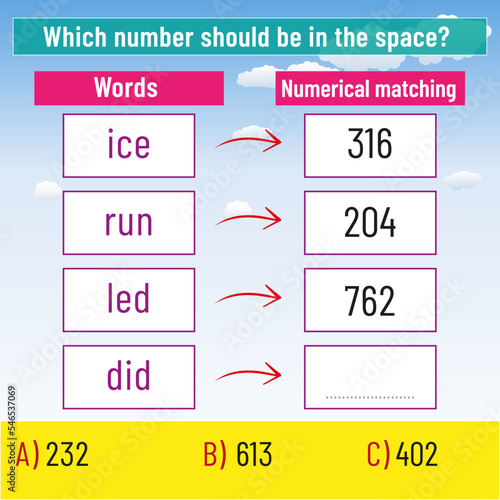 Which number should be in the space? Visual intelligence questions IQ TEST, visual intelligence questions. Find the missing, Find the missing piece