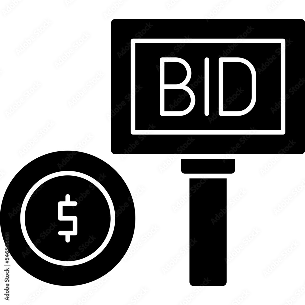 Bid Icon Bid Icon