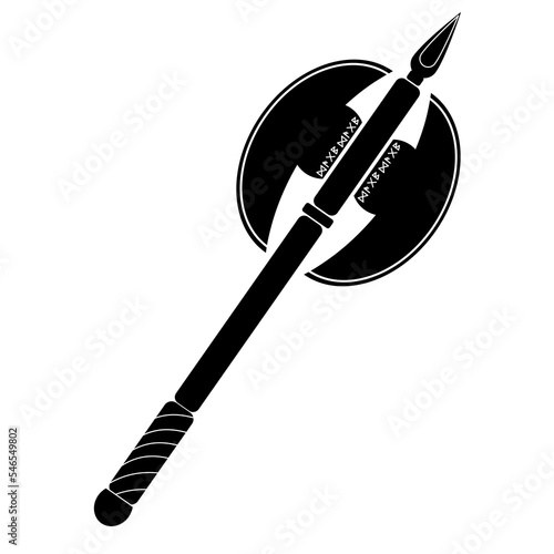 Vikings symbol stock vector illustration