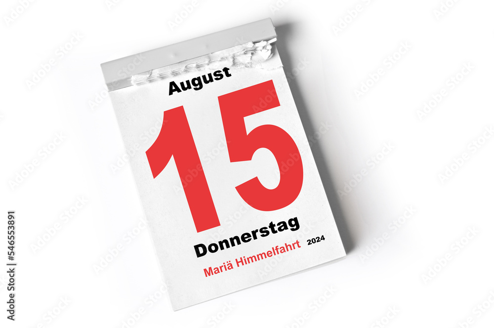 mariä himmelfahrt feiertag august