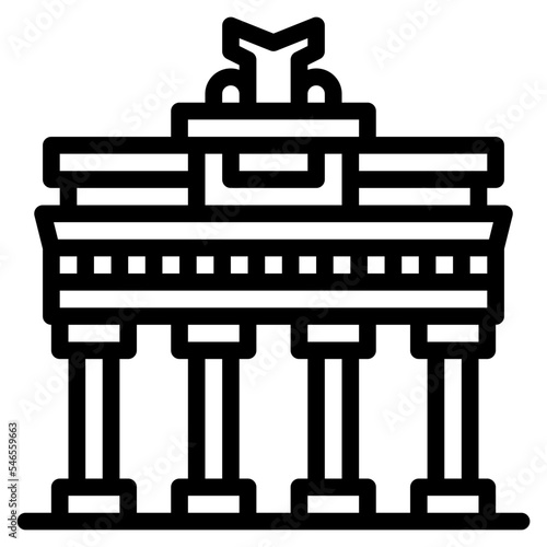 brandenburg gate monuments berlin germany landmark icon