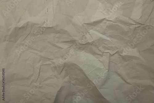 Gray paper crumpled background