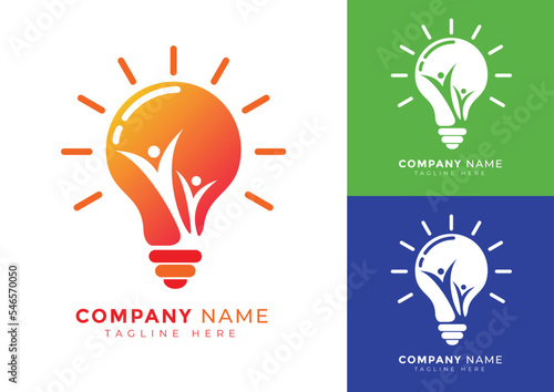 Youth empowerment logo template
