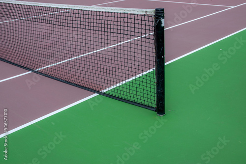 Close Up Of A Tennis Net At Amsterdam The Netherlands 2019