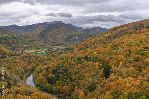 Aribe. Irati River. Aezkoa Valley