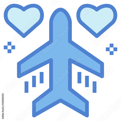honeymoon two tone icon style