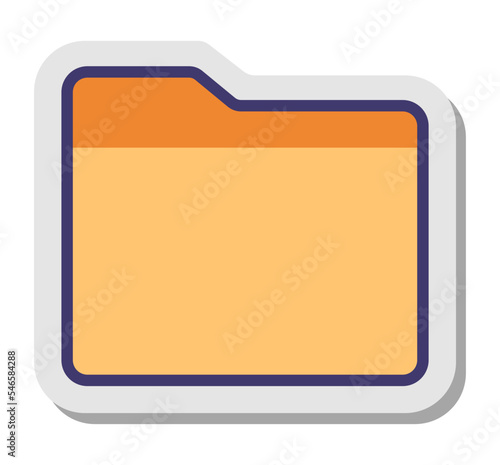 folder icon vector design