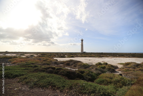 Lighthouse alone in Morro Jable
