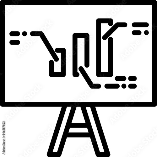 statistis bar chart icon