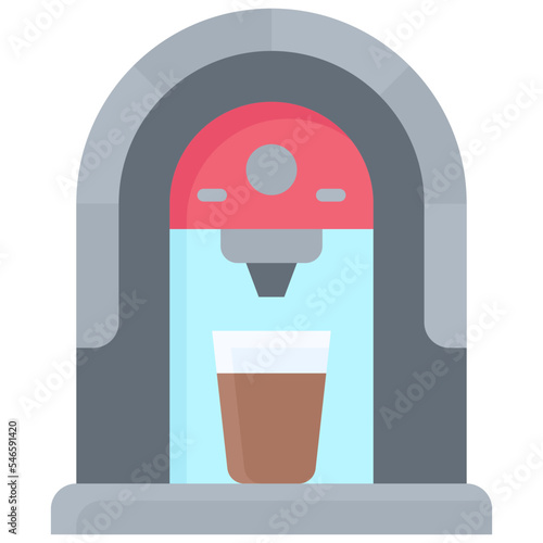 Coffee maker icon, Coffee shop related vector