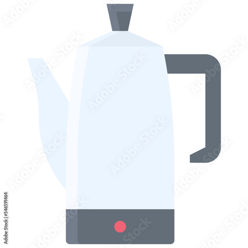 Coffee percolator icon, Coffee shop related vector