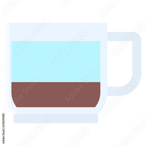 Americano icon, Coffee shop related vector