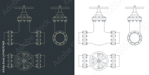Valve blueprints