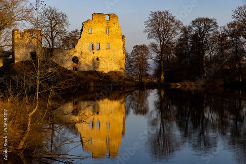 Stary rybnik ruins, Western Bohemia, Czech Republic