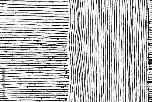 Horizontale und vertikale Striche und Linien mit kleinen Spritzern, handgezeichnet, Overlay