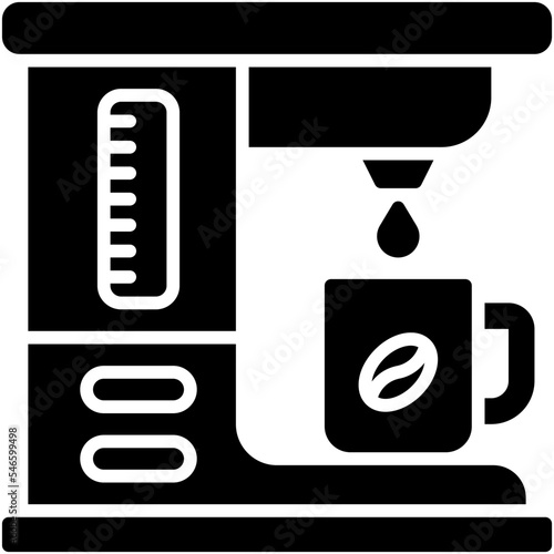Coffee machine icon, Coffee shop related vector