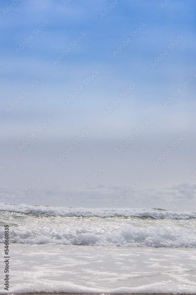 Obraz premium Ocracoke Island Beach Shore - Cape Hatteras National Seashore