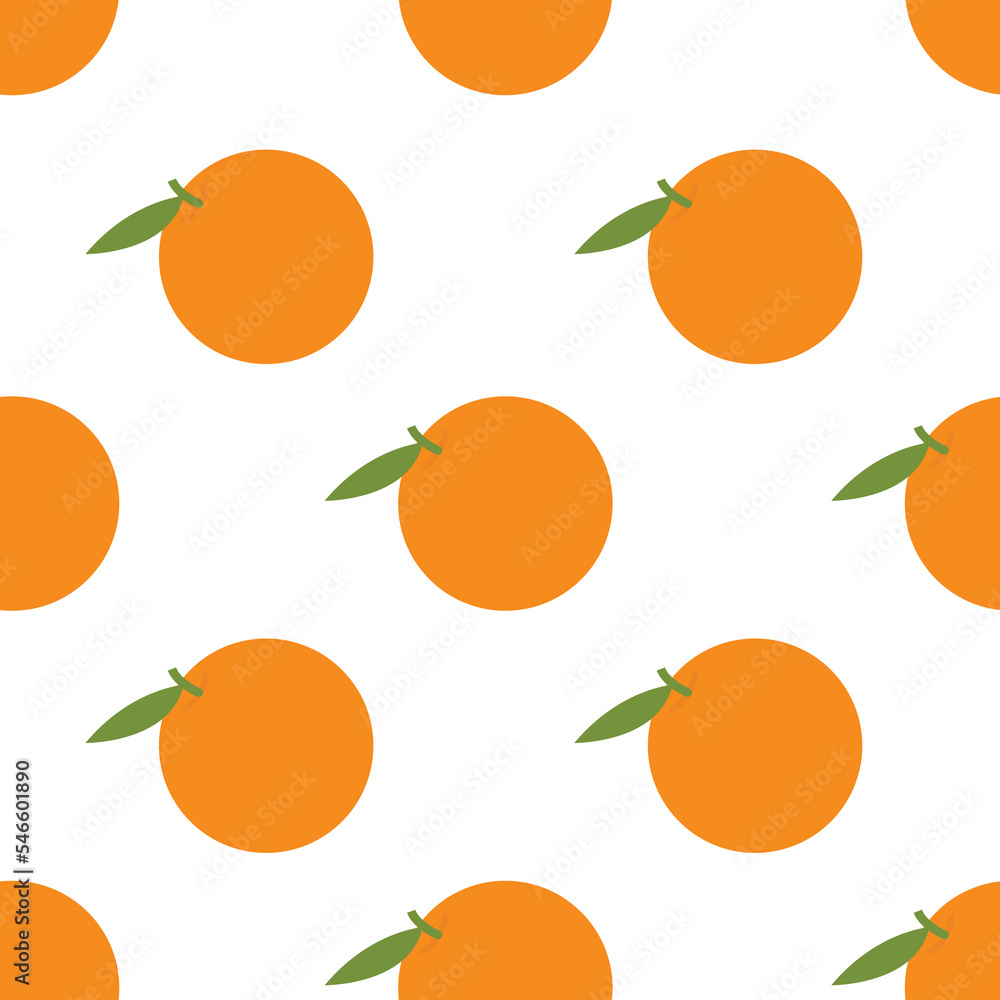 Orange seamless pattern vector file on isolated white background. It can be used for wallpaper, home decoration,Art, print, packaging design, fashion, etc. Orange seamless pattern vector file on isolated white background. It can be used for wallpaper, home decoration,Art, print, packaging design, fashion, etc.