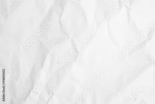 Fototapeta Naklejka Na Ścianę i Meble -  white black brown crumpled paper texture background 