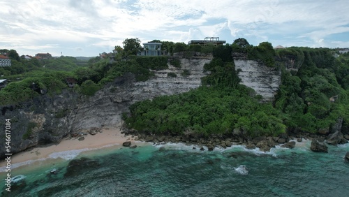 Bali, Indonesia - November 7, 2022: The Beaches and Cliffs of Uluwatu Bali Indonesia photo