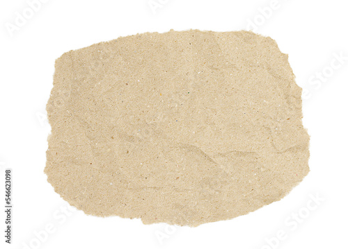 Wallpaper Mural Oval piece of brown paper isolated on transparent background Torontodigital.ca