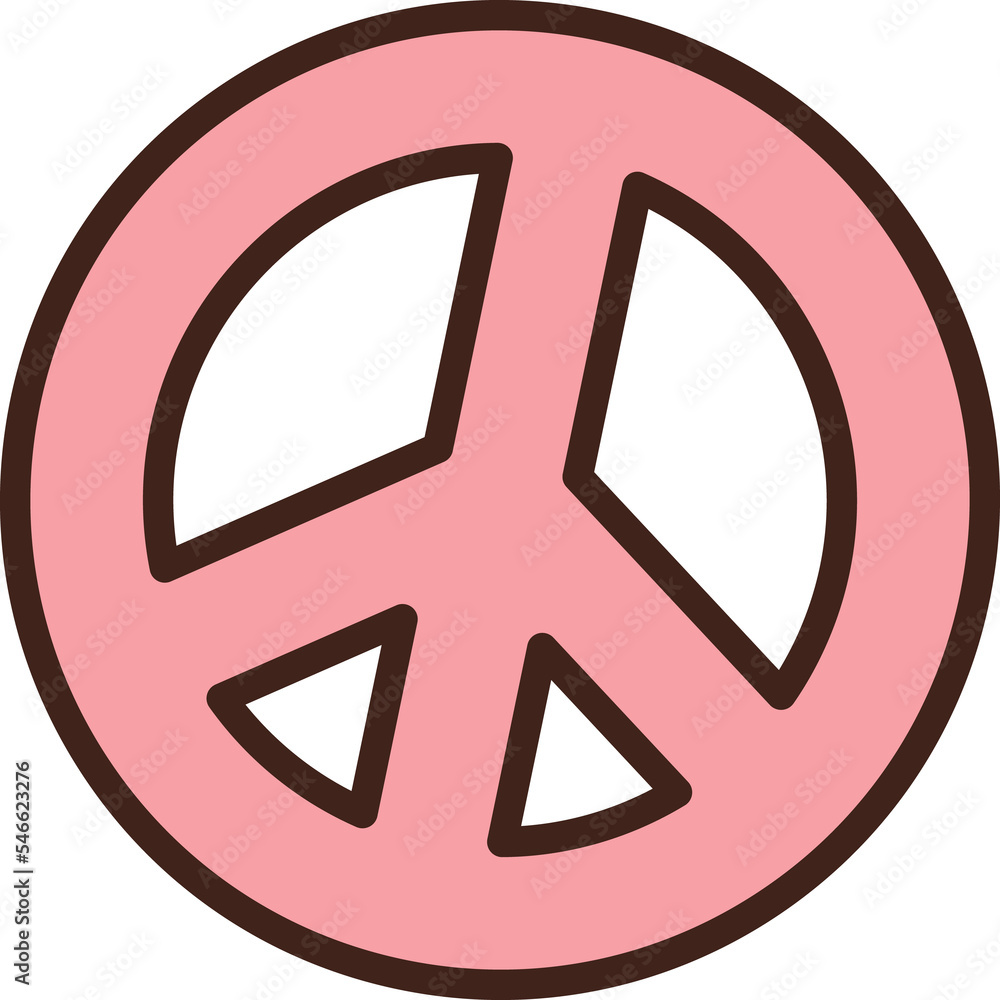 Peace in trendy retro cartoon style. Groovy hippie 70s aesthetic. Peace in trendy retro cartoon style. Groovy hippie 70s aesthetic.