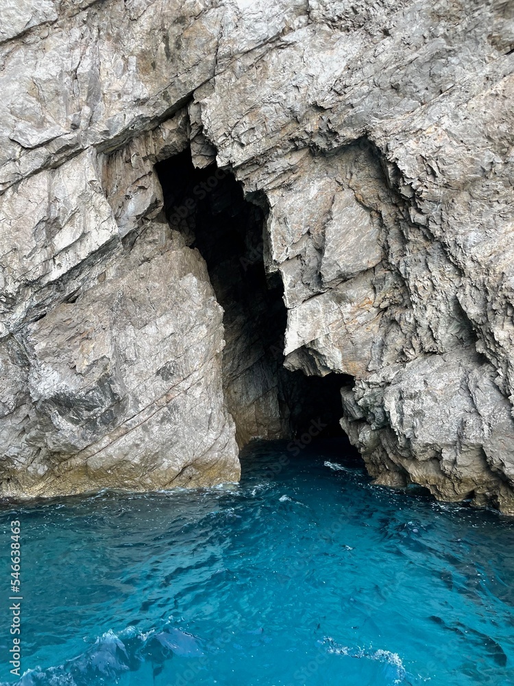 cave in the sea