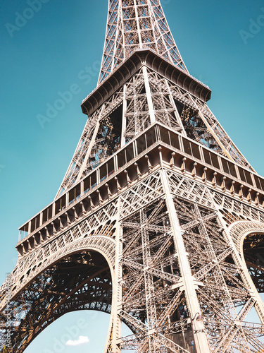 Eiffel Tower in city of Paris