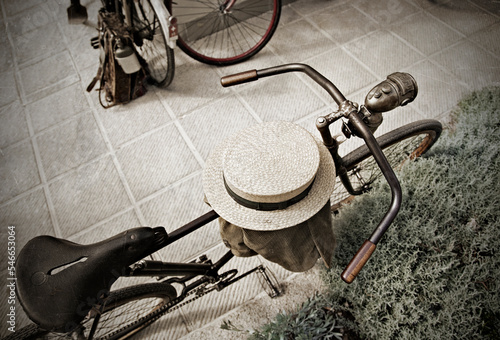 The historical vintage cycling event L'Eroica photo