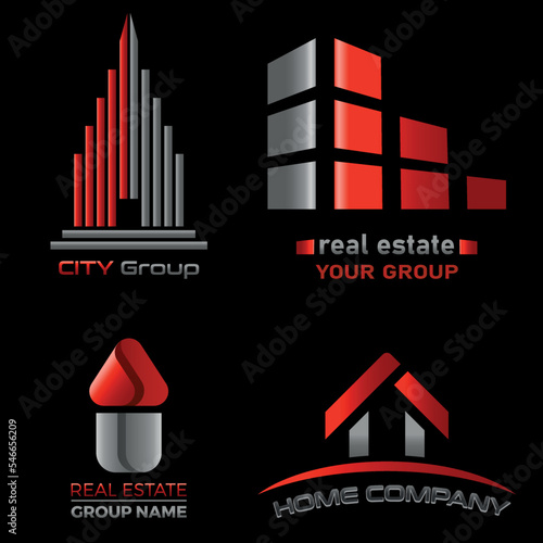 Immobilien, Haus, Hotel - Logo, Firmenzeichen