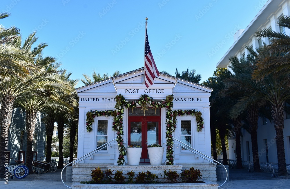 Fototapeta premium Historic Post Office - Seaside, FL