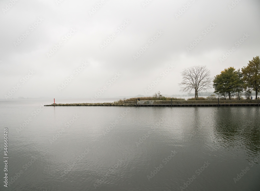 Foggy Morning in the baltic sea
