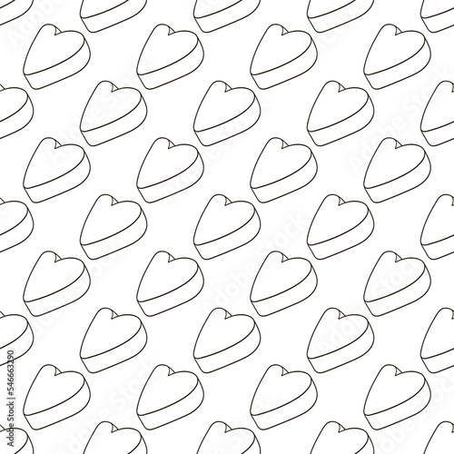 Coloring seamless pattern. Print for cloth design, textile, fabric, wallpaper