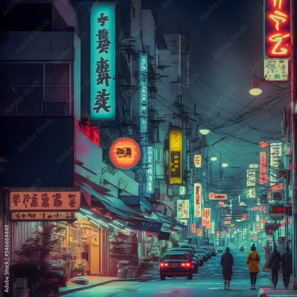Japan Nakama | Cyberpunk Cities in Anime: High Tech, Low Life