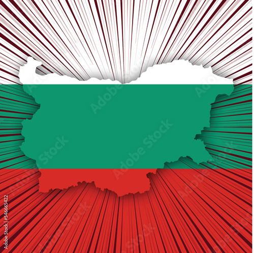 Bulgaria Liberation Day Map Design