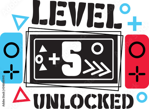 level 5 unlocked design