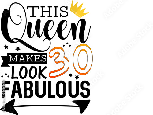 this queen 30 make look fabulous design