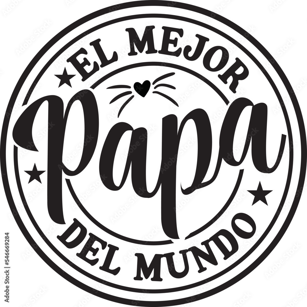 major papa Del mundo design