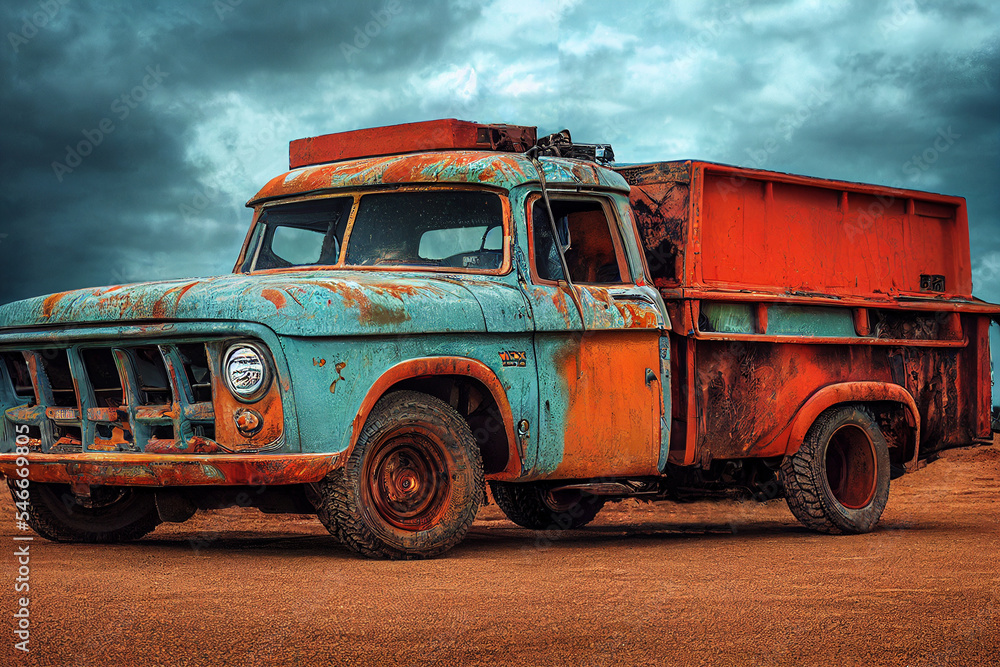 old truck