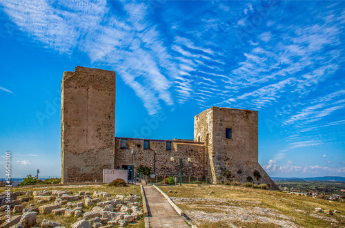Tableau sur toile Castello di San Michele - Colle San Michele - Cagliari